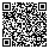 QR-Code - Hosting Design Blau - Weiss - Schwarz